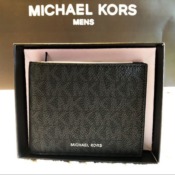 Michael Kors Other - NWT Men’s Michael Kors Wallet Black Jet Set Bifold